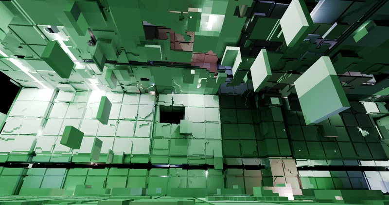 Voxelium - megastructure interior (2)